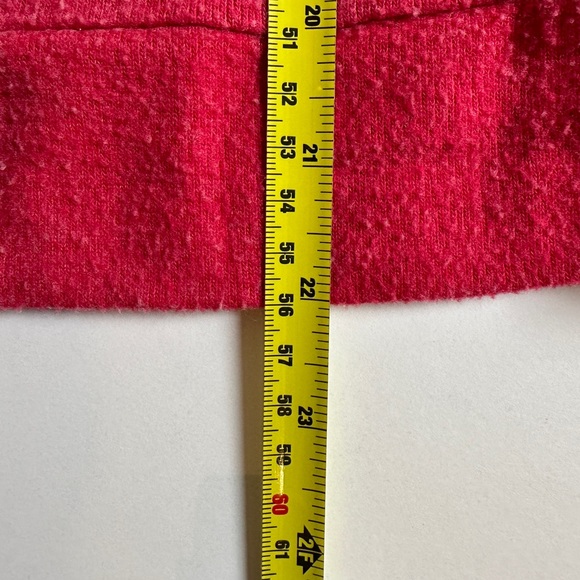 Chaser Ruffle Sleeve Ultra Cozy Red Sweatshirt size 10-12 - Picture 8 of 8